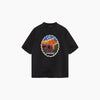 SUNSETS IN PARADISE T-SHIRT - WASHED BLACK